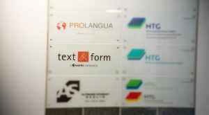 Prolangua und text&form in der Neuen Grünstraße 25